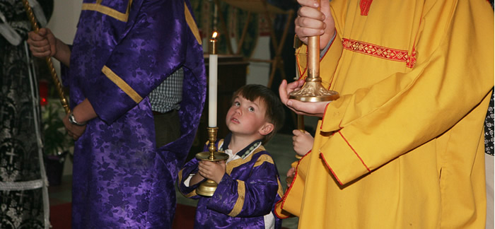 Holy Theophany Orthodox Church - Photo for Services - Great Vespers page