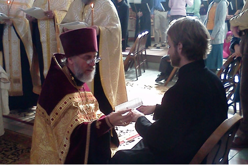 Photo of service for Holy Unction